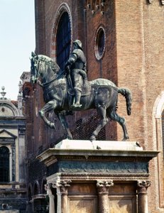 Estátua equestre do Condottiere Colleoni de Andrea del Verrocchio de Andrea del Verrocchio