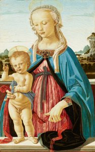 A Virgem e o Menino de Andrea del Verrocchio
