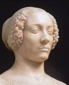 Mulher, com, um, buquet, c.1475-80, detalhe mármore, de, 434102