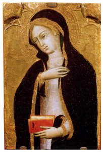 Anunciada a Virgem, c1410 de Andrea di Bartolo