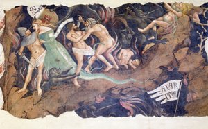 Triunfo da morte, 1348, detalhe