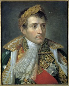 Retrato de Napoleão I, pintura de Andrea Appiani (1754 - 1817). Museu do Risorgimento. Milão