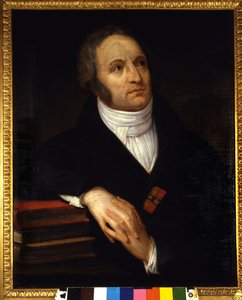 Retrato de Vincenzo Monti (1754 - 1828), poeta italiano. Pintura de Andrea Appiani (1754-1819). 1809. Pinacoteca di Brera, Milão de Andrea the Elder Appiani
