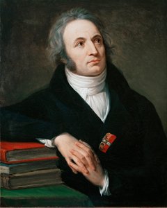 Retrato do Poeta Vincenzo Monti (1754-1828) Pintura de Andrea Appiani (1754-1817) 1809 Galleria Nazionale d
