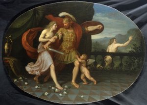 A ira de Marte verificada por Vénus de Andrea the Elder Appiani