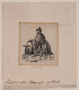 Um inquilino (?) (após litografia) de Andreas Flinch