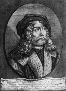 Retrato de Albrecht Dürer, 1629, 1936 de Andreas Stock