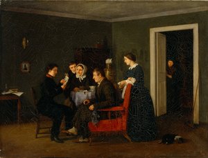 Carta Alegre, 1858 de Andrei Andreyevich Popov