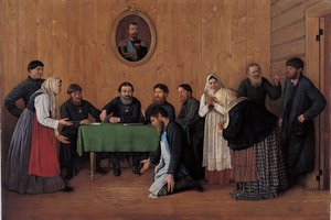 A reconciliação, 1898 de Andrei Antipovich Rumyantsev