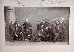 Peredvizhniki The Wanderers, grupo de artistas russos, 1888