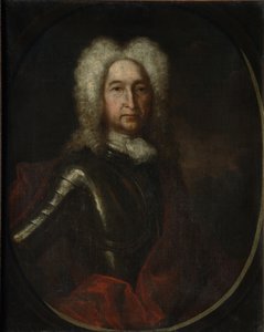 Retrato do príncipe Ivan Alexeyevich Golitsyn 1658-1729, 1728 de Andrei Matveyevich Matveyev