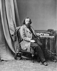 Retrato do químico Dimitri Ivanovich Mendeleiev