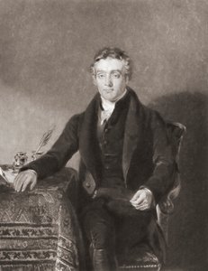 Thomas Chalmers. Retrato. (impressão) de Andrew (after) Geddes