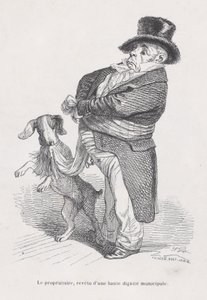 O Proprietário de Cenas da Vida Privada e Pública dos Animais, ca. 1837-47.