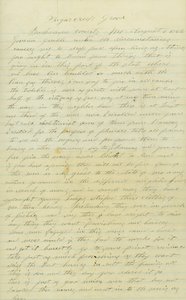 Carta assinada por Andrew Brownlow, condado de Buchanan, Mo., ao Governador Gamble [Hamilton R. Gamble], 1 de agosto de 1862 de Andrew Brownlow