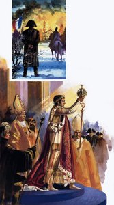 Cena da Coroação e Napoleão de Andrew Howat