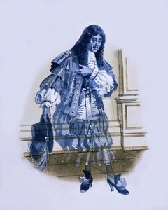 Fantasma, considerado por alguns como sendo George Villiers, 2º Duque de Buckingham de Andrew Howat