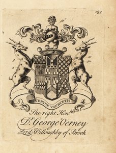 Escudo de armas do Honorável Dr. de Andrew Johnston