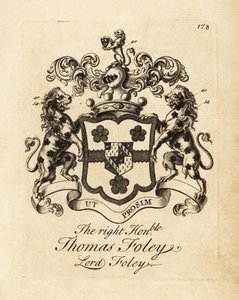 Brasão do Honorável Thomas Foley, Lorde Foley de Andrew Johnston