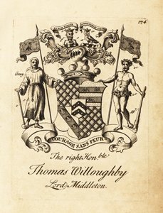 Brasão do Honorável Thomas Willoughby, Lord Middleton de Andrew Johnston