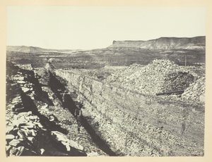 Corte da Pedra Ardente, Vale do Rio Verde de Andrew Joseph Russell