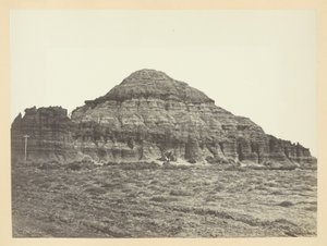 Church Buttes, perto de Fort Bridger, Território do Wyoming de Andrew Joseph Russell
