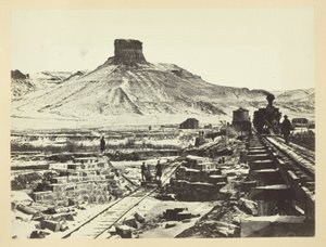 Citadel Rock, Green River Valley de Andrew Joseph Russell