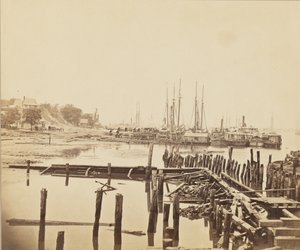 City Point, Virgínia, c.1861-1865 (impressão de albume)