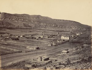Placa 36. Coalville, Vale Weber, 1869 (foto) de Andrew Joseph Russell