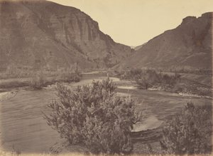 Placa 37. Passagem de Wilhelmina, a partir do leste, 1869 (foto)