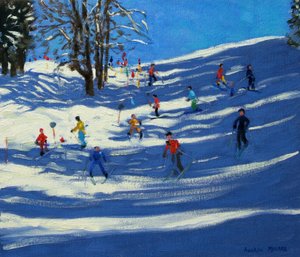 Sombras azuis, morzine de Andrew Macara
