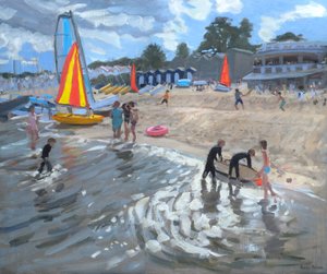 Barcos à vela, 2009 (óleo sobre tela) de Andrew Macara