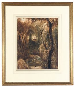 Collin "s Glen, perto de Belfast, Co. Antrim, década de 1830