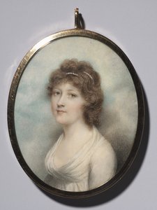 Retrato de uma mulher, década de 1790.