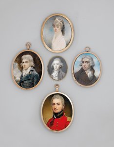Miniatura de Sir John Moore (aquarela) de Andrew Robertson