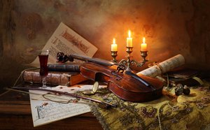 Estudo sobre o violino do Velho Mundo de Andrey Morozov