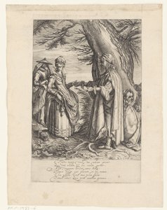 O cartomante de Andries Jacobsz. Stock (possibly)