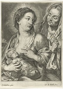 Maria com o Menino Cristo e Anna de Andries Pauli