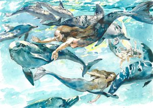 A Dança das Sereias e dos Golfinhos de Andrii Kutsachenko