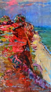 Falésias costeiras vibrantes de Andrii Kutsachenko