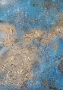 Textura abstrata de areia do oceano