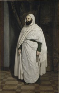 Retrato de Abdelkader ibn Muhieddine 1808-1883, 1853. de Ange Tissier