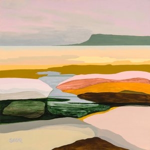 Paisagem abstrata serena de Angela Seear