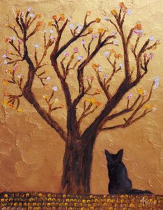Gato Golden Bloom de Angeles M. Pomata