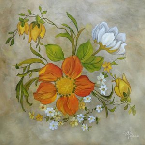 Ramo de flores vintage de Angeles M. Pomata