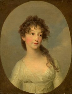 Possivelmente Franciska Krasinska, Duquesa da Curlândia, c. 1790.