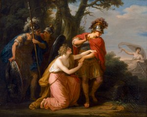 Rinaldo e Armida (óleo sobre tela)