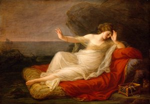 Ariadne Abandonado por Teseu em Naxos, 1774