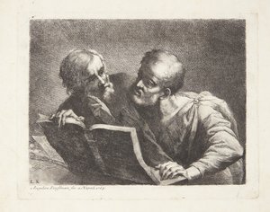 Os dois antigos alunos de Angelica Kauffmann