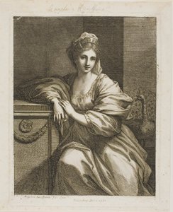 Juno e o Pavão de Angelica Kauffmann